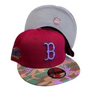New Era Boston Red Sox Hunter Pack 59FIFTY Fitted Hat Club Exclusive